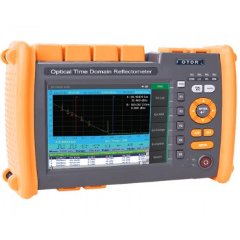 2020 New PRO Fiber Optic OTDR Reflectometer with OPM OLS VFL OLT functions, Report Printed, Touch Screen, FC SC ST Connectors