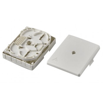 FF-FOS2J Fiber Optic Socket Faceplate for Indoor Cable 2 CoreS Wall Mounting