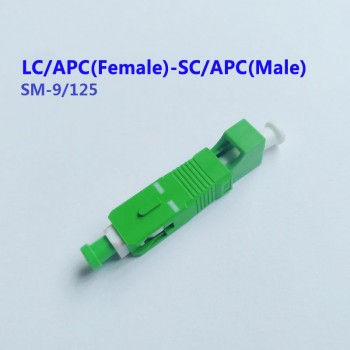 LC Female to SC Male Adapter LC to SC Fiber Connector Coupler Jointer