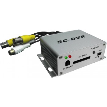 Mini Card Memory DVR 1CH Video+1CH Audio +1CH Alarm USB TF Card CCTV Camera Digital Video Recorder
