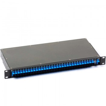 Customization - Rack Type PLC Splitter, ( 1xN, 2xN for Option ) , G657A Fiber, with strong outside package