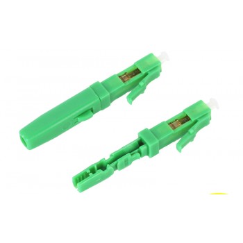 LC/APC Field Fast Assembly Connector for 0.9mm 2.0mm 3.0mm Indoor Cable and FTTH Flat Cable