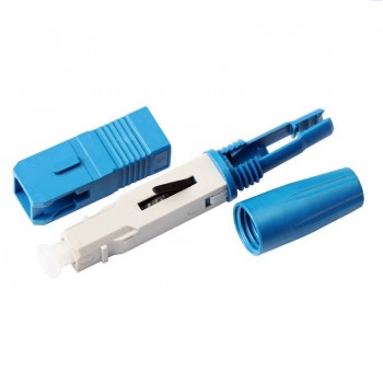 Optical Fiber Fast Field Assembly Connector SC/UPC For 2.0x3.0mm FTTH Drop Cable