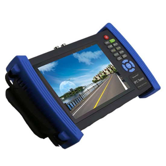 7 Inch IP CCTV Tester Monitor Analog Camera Tester ONVIF 4MP 2MP WIFI POE 12V2A 
