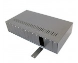 14 Port Chassis Media Converter, 48V (Dual Power), Plug-and-Play with Hot-Swap Features