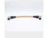 RF Elbow N Male to N Male Patch Cable for High Power Value RG393 50ohm Cable