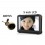 5.8G Wireless Door Peephole Camera with DVR,100m Range 90 Degree VOA ;5-inch Screen,Motion Detect Recording
