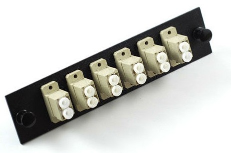  Duplex LC MM Adapters Plate