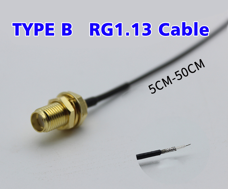 SMA Welding Cable for antenna connection 3G/4G/2.4G wireless module route modified welding SMA male and female head