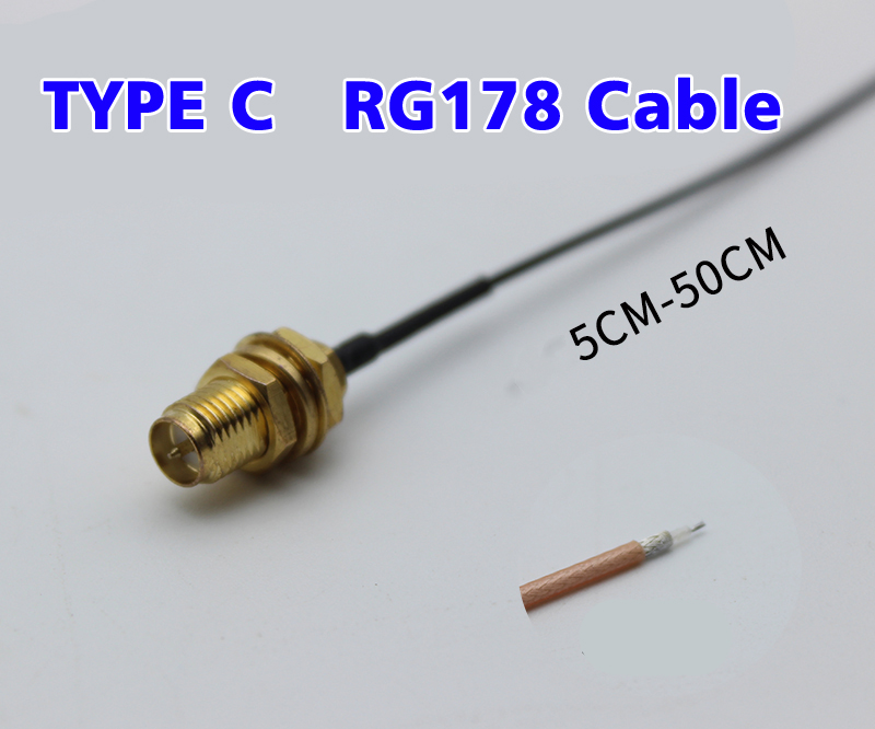 SMA Welding Cable for antenna connection 3G/4G/2.4G wireless module route modified welding SMA male and female head