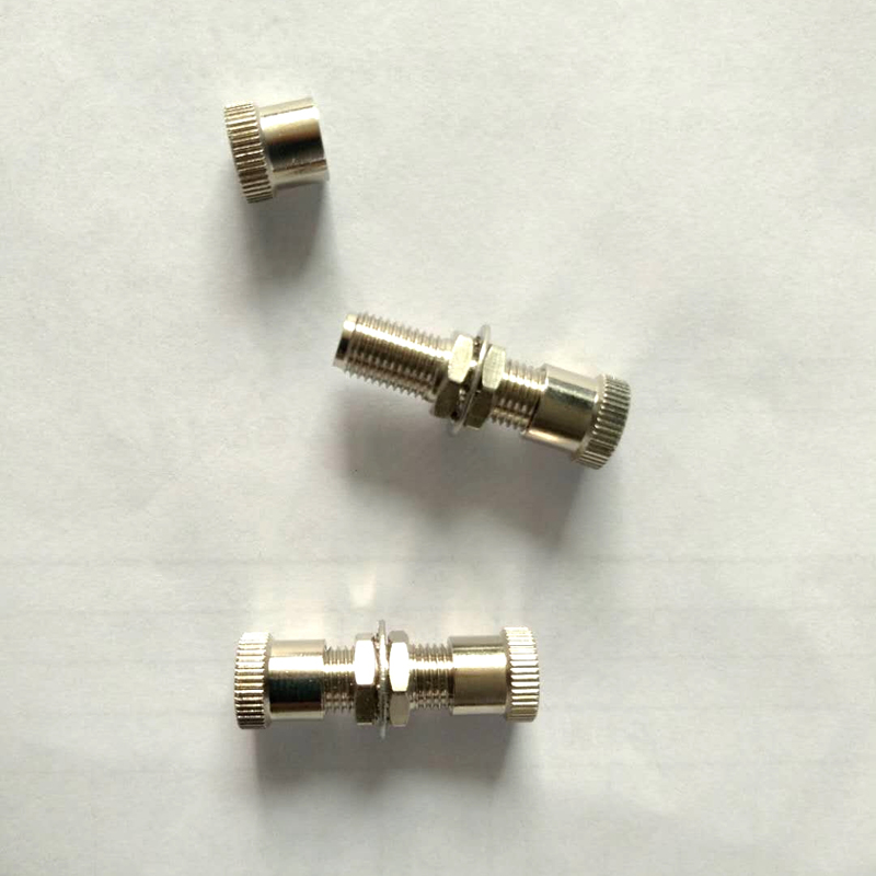 Adapter Optical Fiber Connector Metal SMA905/SMA906 Female to Female Flange