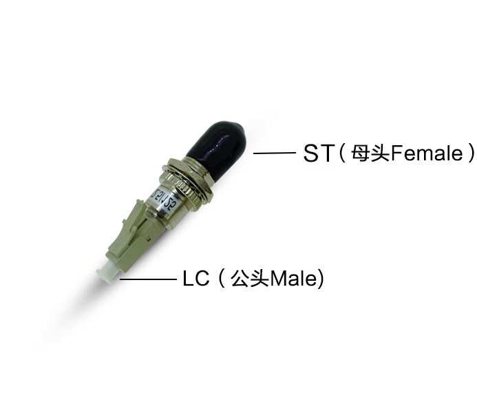 ST Female to LC Male Adapter