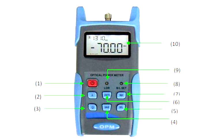 FirstFiber FF-3216 optical power meter